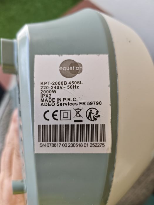 Aquecedor Cerâmico 2000W WC