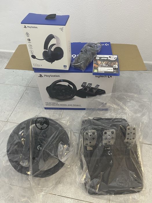 Volante G923 Trueforce para PS4/PS5/PC