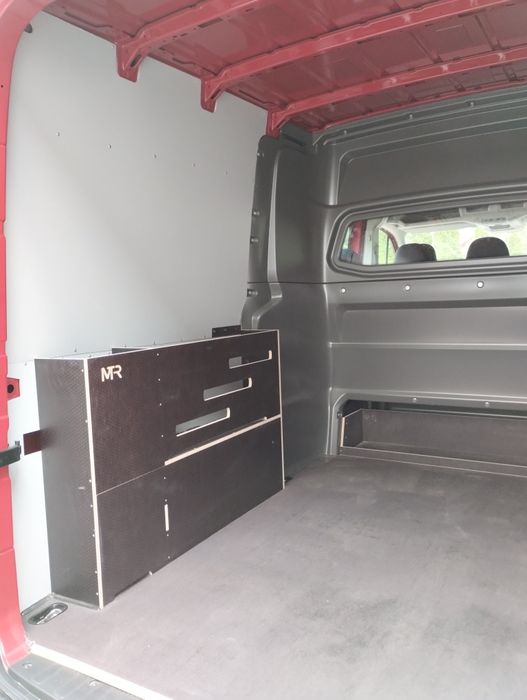 Zabudowa, podłoga, ściana VW CRAFTER/ MAN TGE L3H3