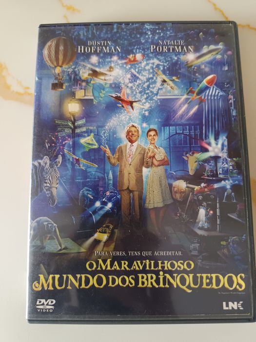 DVD o maravilhoso mundo dos brinquedos