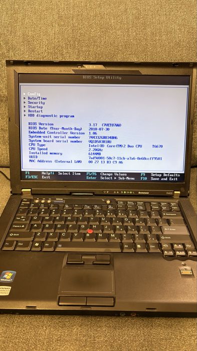 Lenovo ThinkPad R400