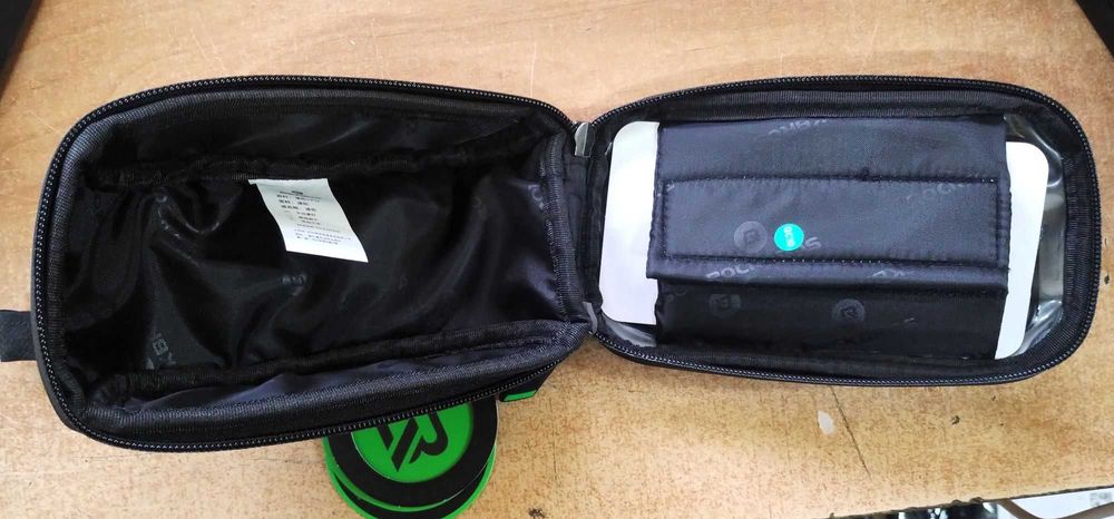Etui torba sakwa na rower uchwyt na kierownicę RockBros 010-4BK Czarne