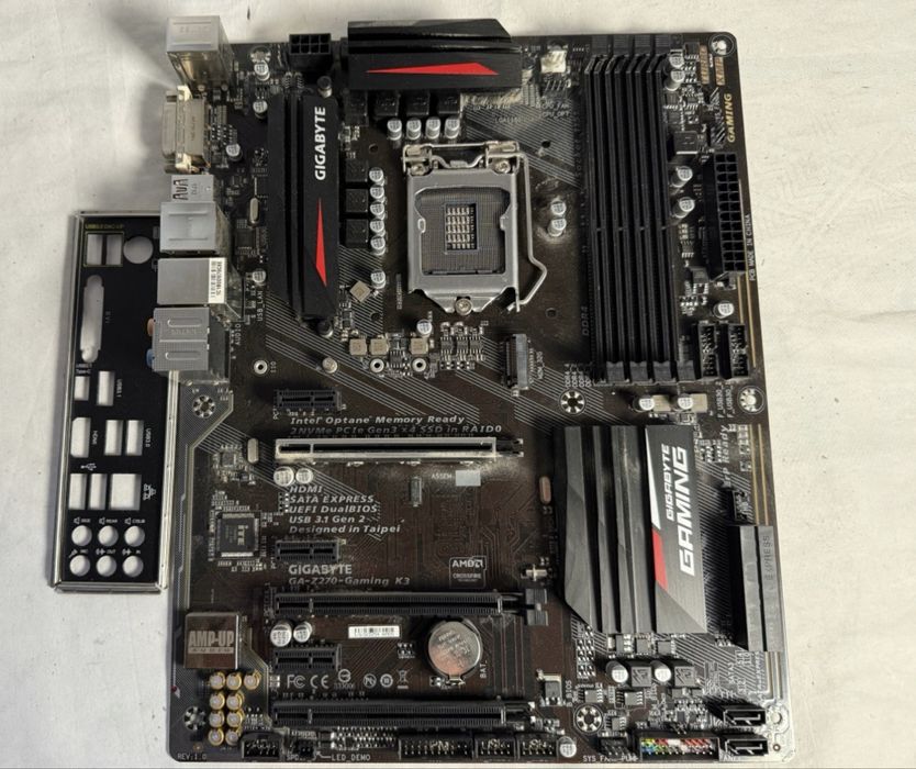 Płyta główna z270 gaming k3 + Procesor i5 7600k + 16gb Ram Goodram