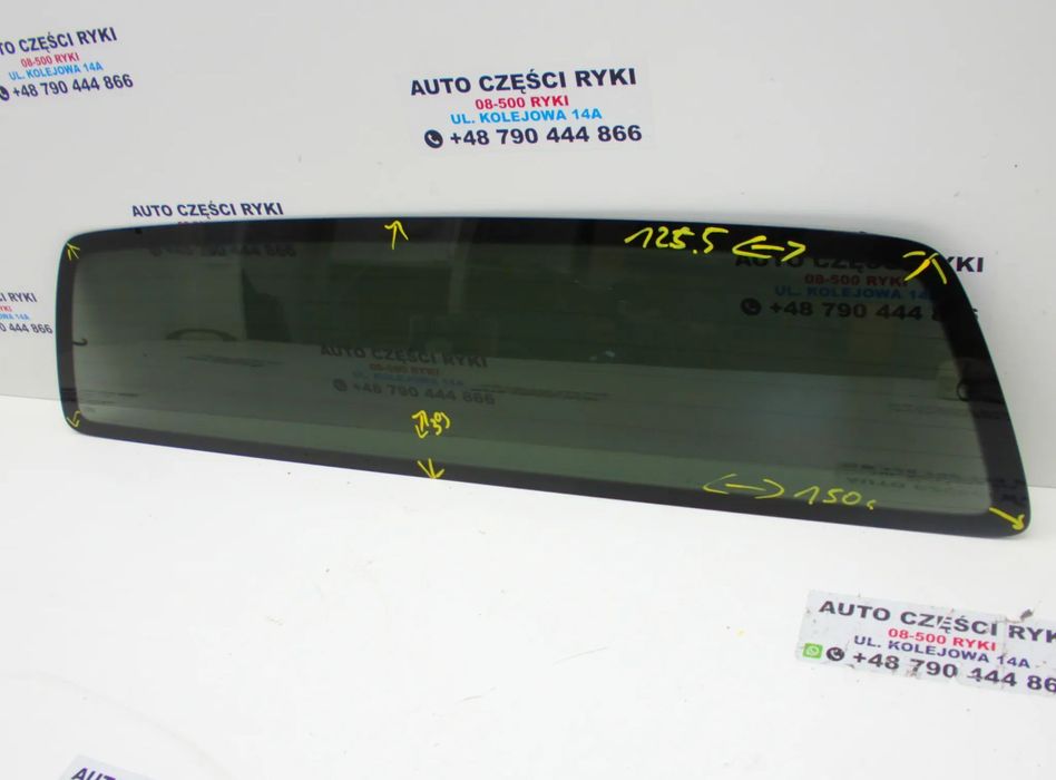 VW Amarok 2H 2011 Szyba tył Kabiny