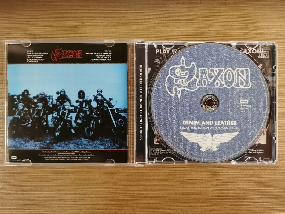 Płyta cd Saxon .