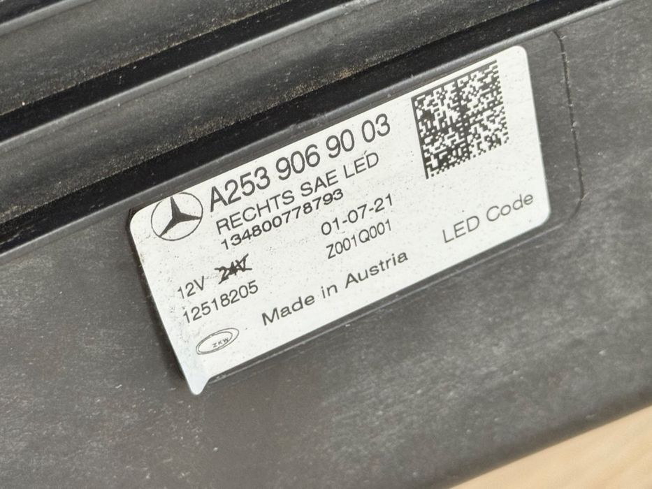 Фара передняя правая glc 300 2021 (x253)