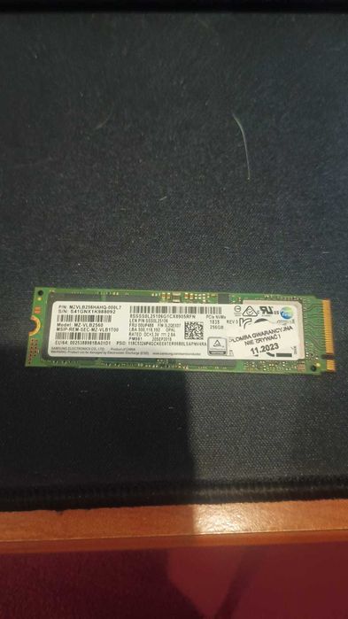 Vendo disco NVME 256GB Samsung