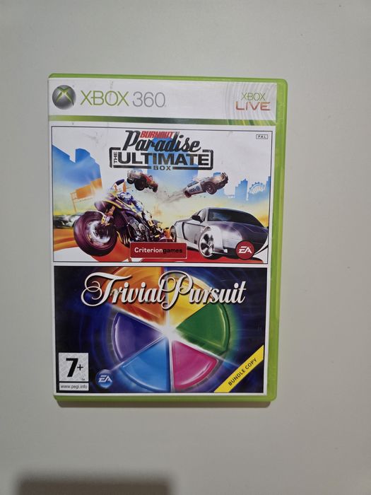 Xbox 360 Halo 3, Gears of War, Burnout Paradise ENG