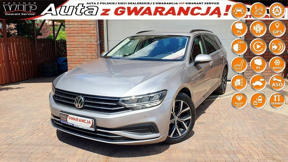 Volkswagen Passat 2.0 TSI 190KM 2020 rej , Business + dodatki ,Salon PL,f.vat23% leasing