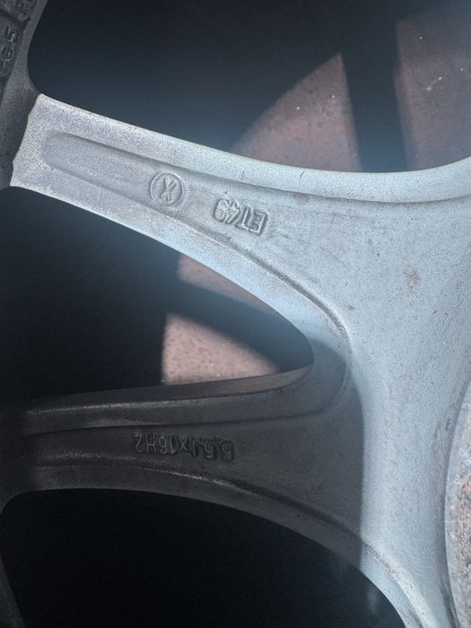 Комплект коліс з гумою 205 60 Р16 ET49