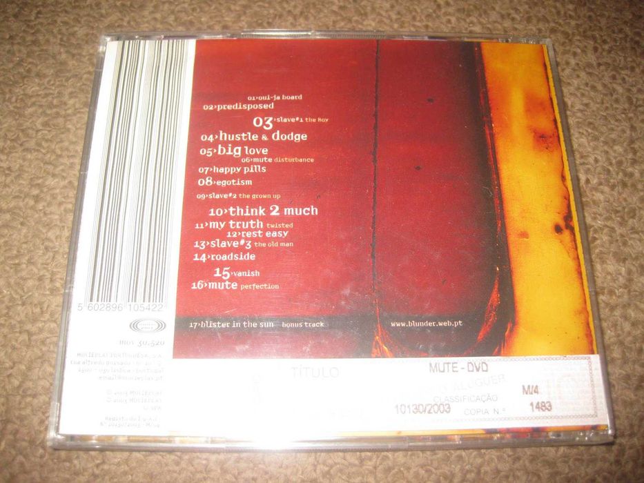 CD+DVD dos Blunder "Mute" Portes Grátis!