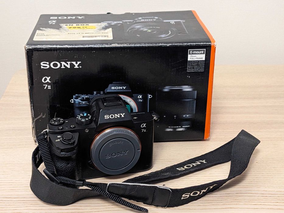 Фотопапат sony a7 II body.