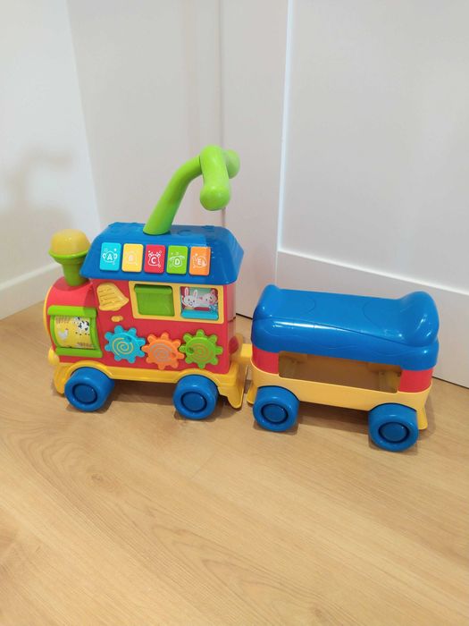 Jeździk pchacz chodzik pociąg lokomotywa rośnij ze mną Smily Play