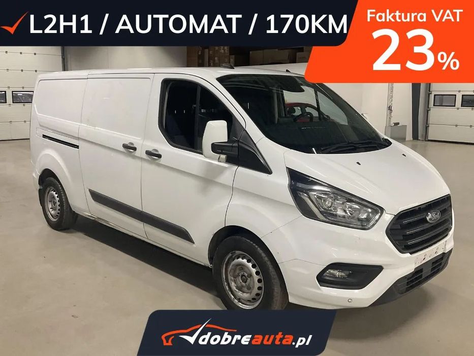 Ford Transit Custom L2H1  L2H1/170km/2xdrzwi przesuwne/aktywny tempomat/ led/podgrzewane fotele