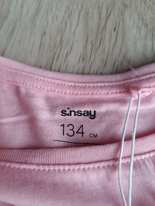 Nowa bluzka dziewczęca r.134 Sinsay