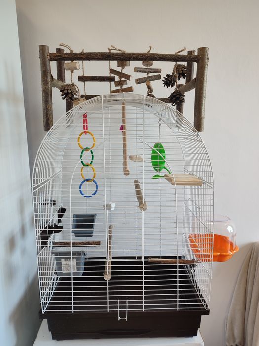 Новий вольєр для папуги, клітки, клітка для папуг, вольєрчик, клетка