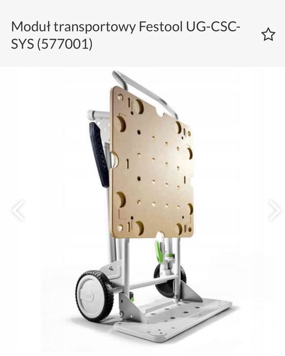 Festool Moduł transportowy do pilarki CSC-SYS 50 UG-CSC-SYS 577001