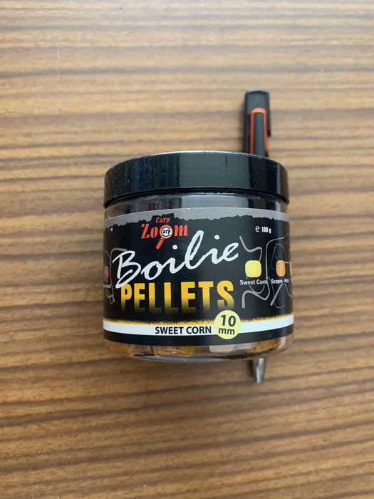 Frascos de boilies para pesca