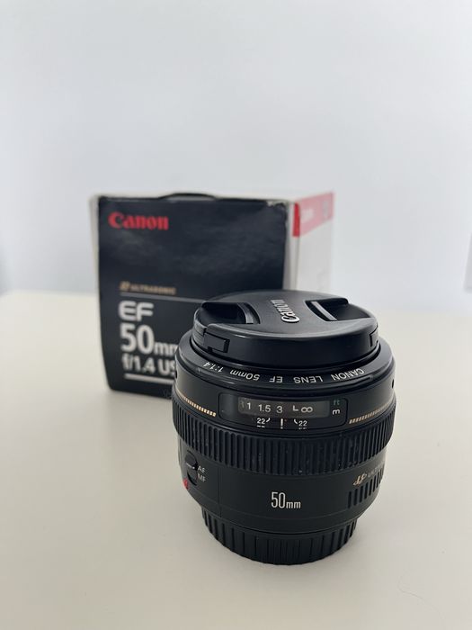 Продам обʼєктив Canon EF 50mm f/1.4 USM