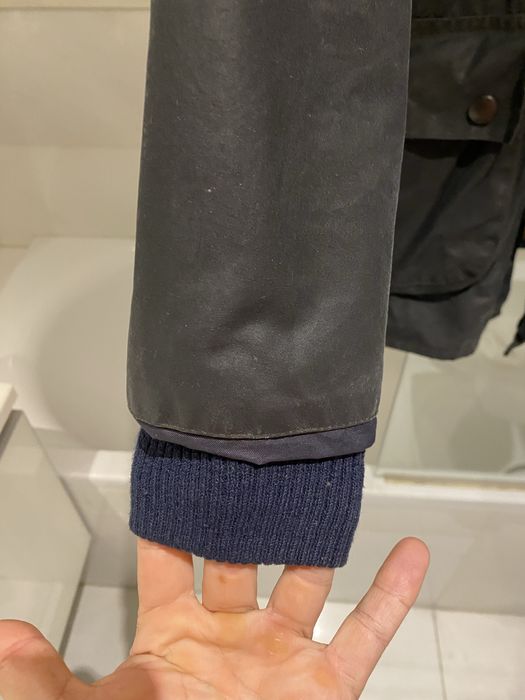 Barbour waxed jacket em excelentes condições