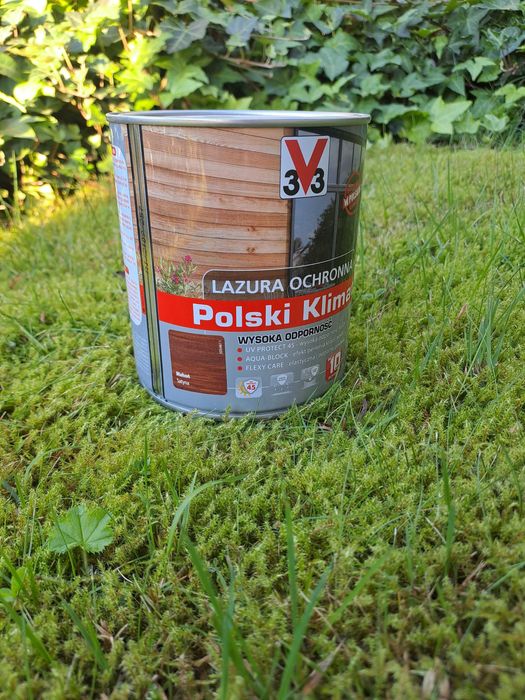Lazura do drewna Polski klimat 0.75 l Mahoń V33