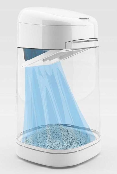 Pojemnik na odchody Litter Locker Design 24 x 23 x 43 cm biały