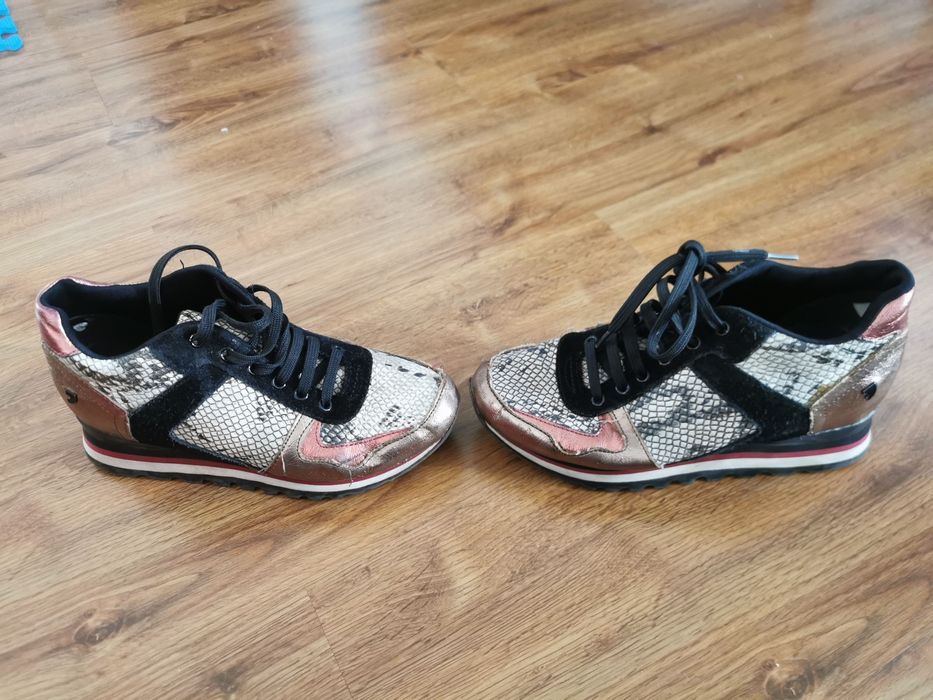 Ténis senhora n37 pele