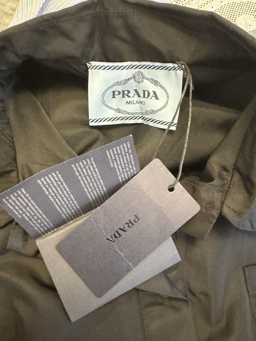 Sukienka czarna Prada Re-Nylon roM  rozm 36