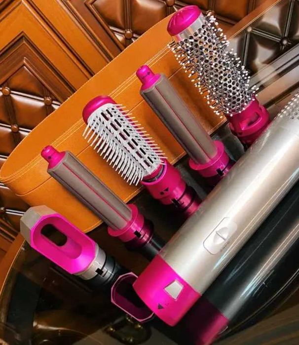 Стайлер для волосся 5в1 hair brush чохол кейс для зберігання комплект