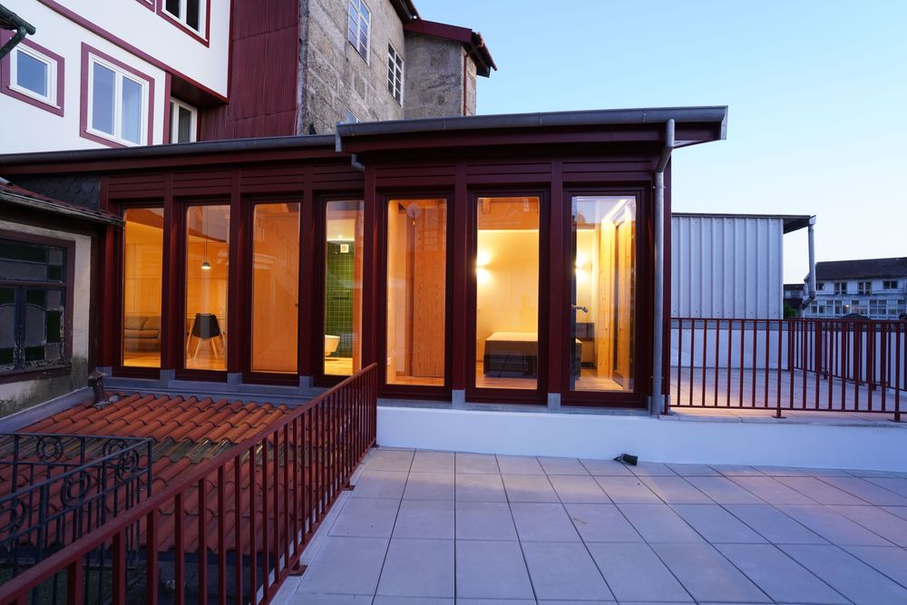 T1 no Centro de Guimarães com Terraço