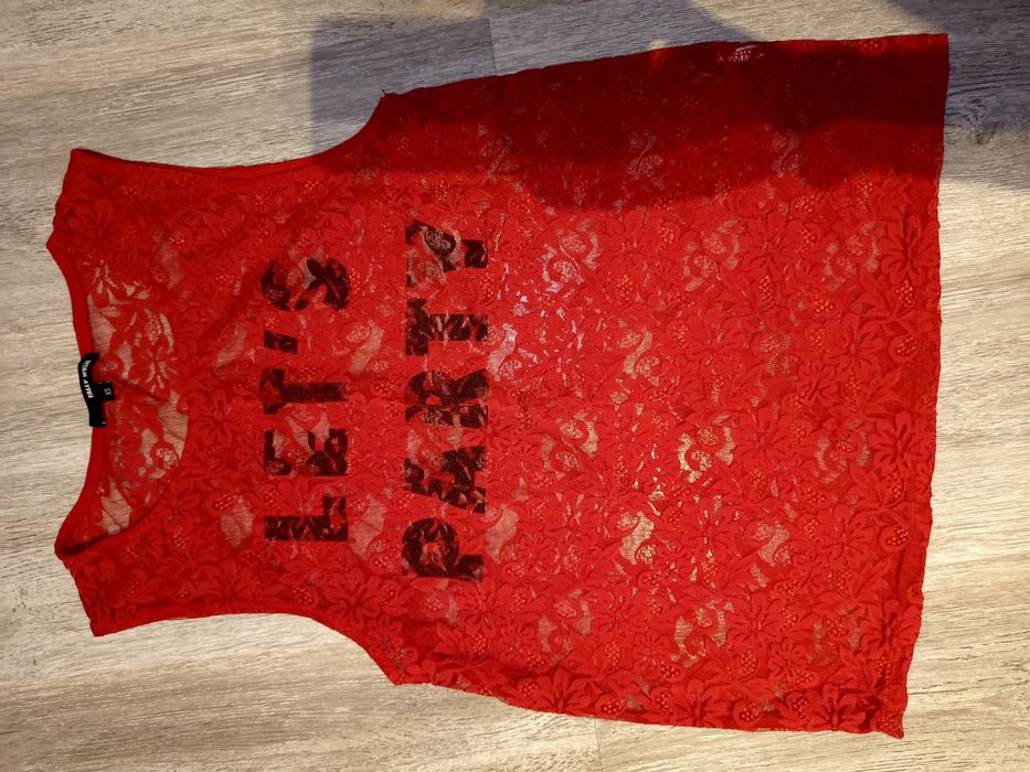 Koronkowy top bluzka Tally Weijl XS