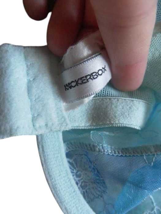 Niebieski stanik biustonosz Knickerbox 75D bielizna damska