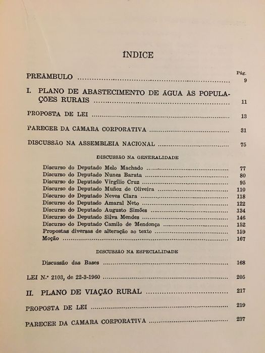 Desenvolvimento Agrícola / Valorização dos Meios Rurais