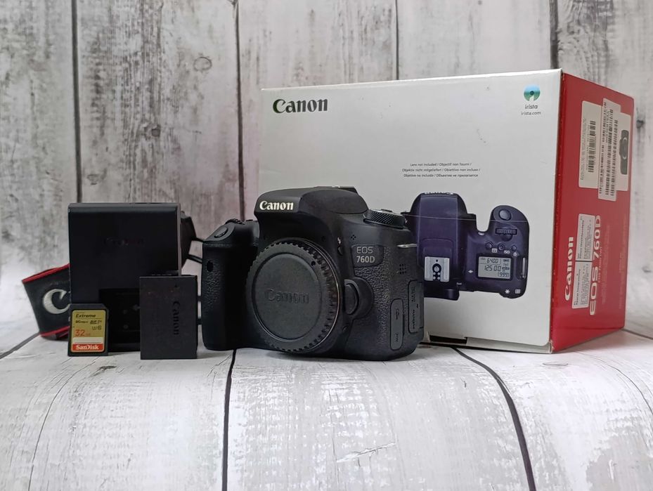 Canon 760D jak nowy, tylko 5400zdjęć