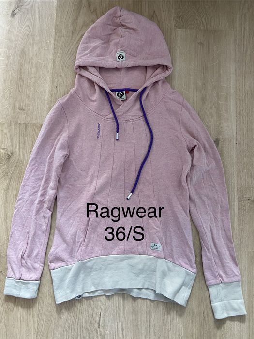 Ragwear rozm S damska bluza z kapturem hoodie kangurek Vintage