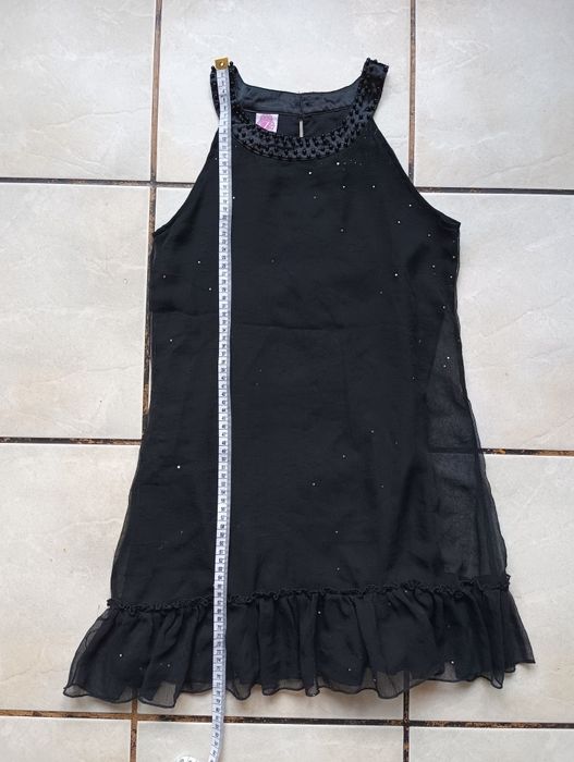 Sukienka tiulowa 146 - 152 cm Halloween 10 - 12 lat