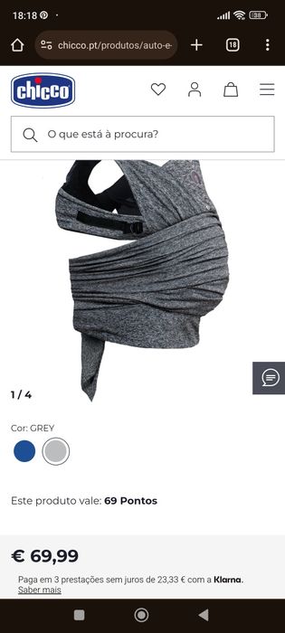 Marsúpio (porta bebe )