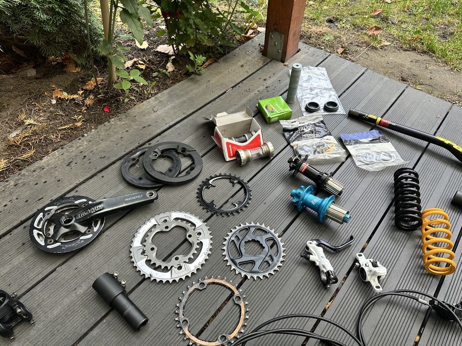 CZĘŚCI Rowerowe Enduro DH Górskie Carbon X0 Mavic Hope Rock Shox