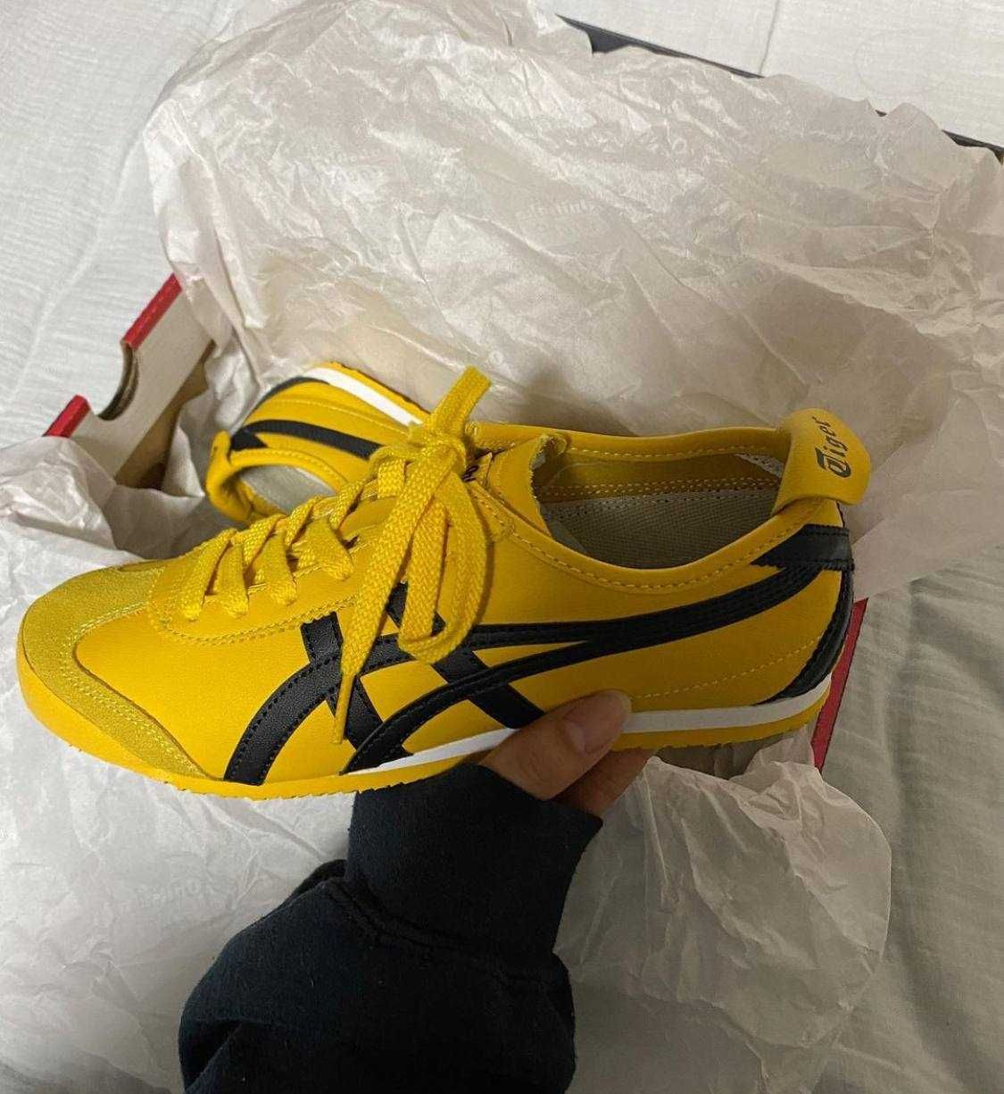 Asics onitsuka tiger hotsell mexico 66 yellow