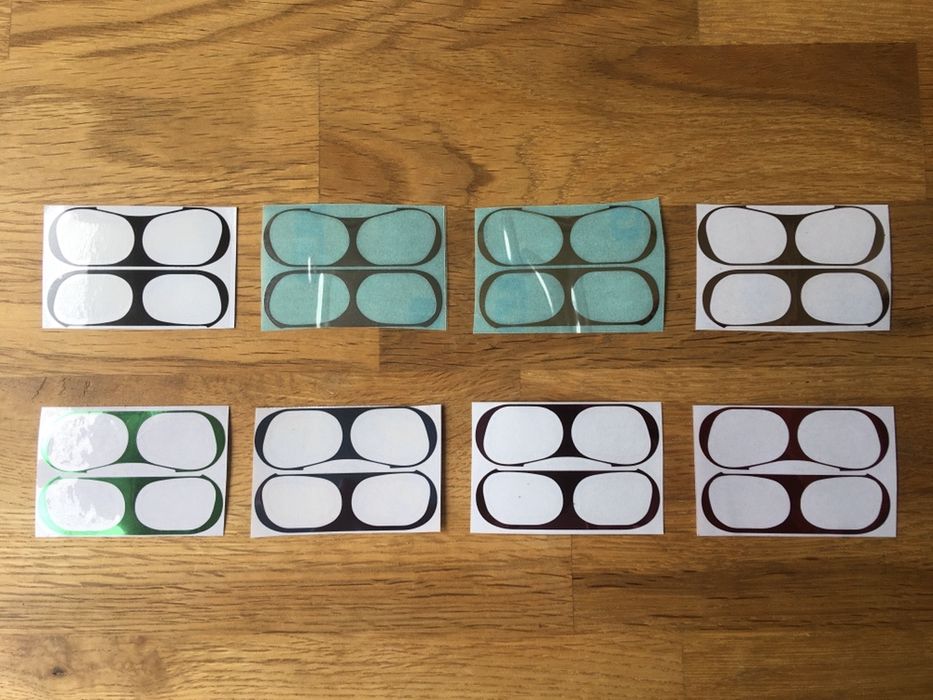 Захисна плівка наклейка для кейсу навушників AirPods 1 2 3 4 Pro 1 2