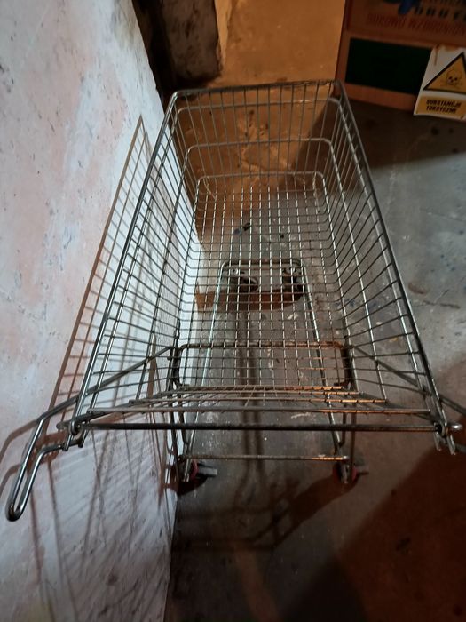 Duży wózek sklepowy