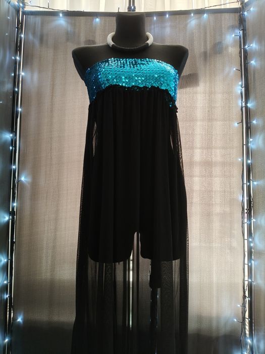 Damska Halka z cekinami