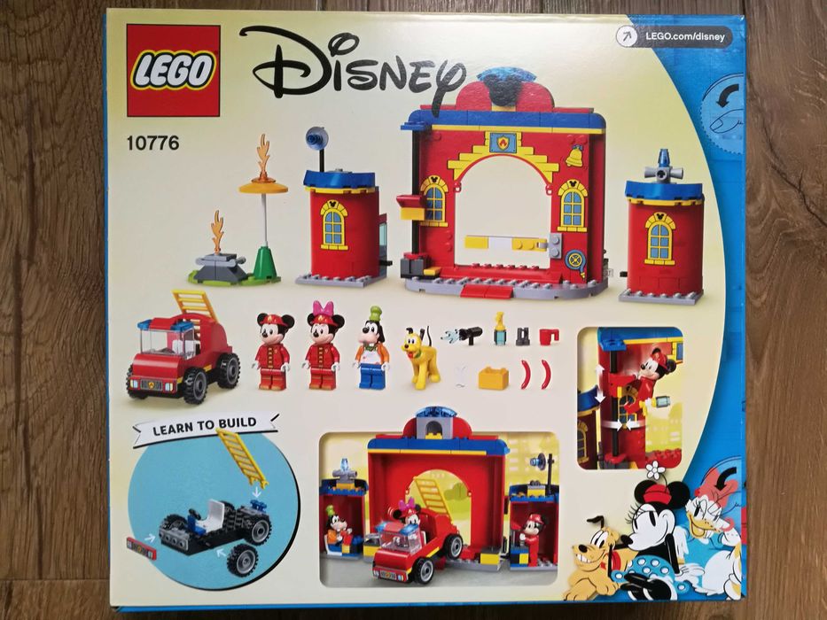 LEGO 10776 Disney  Remiza i wóz strażacki Myszki Miki klocki prezent