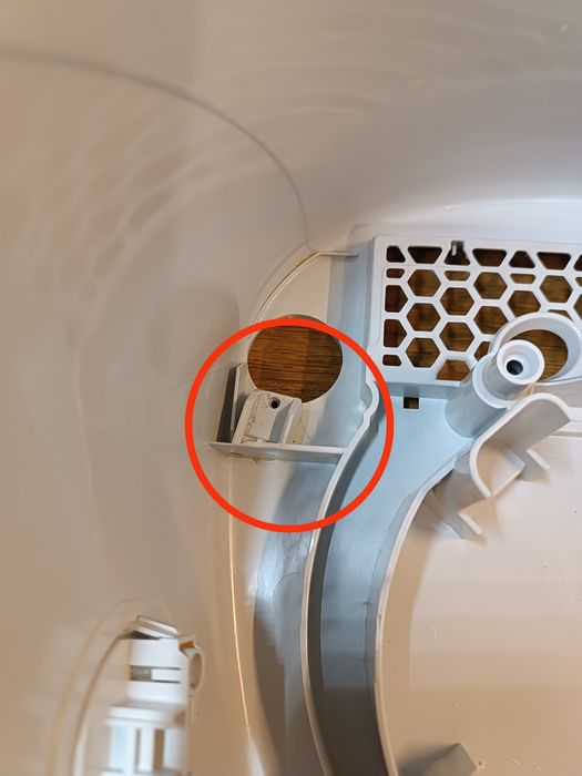 TM5 obudowa dolna termomiks uszkodzona