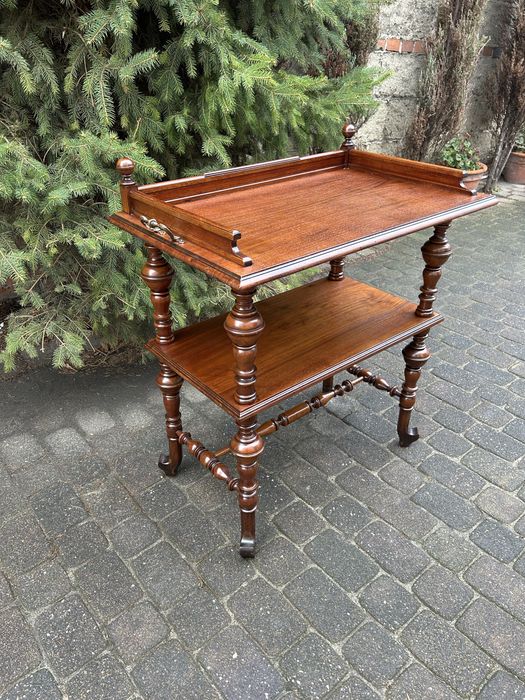 Antyczna Ława Ekletyczna Stolik Barek Bar Konsola Komoda Po Renowacji