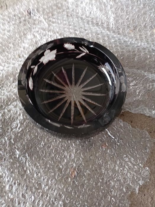 Popielniczka kryształowa