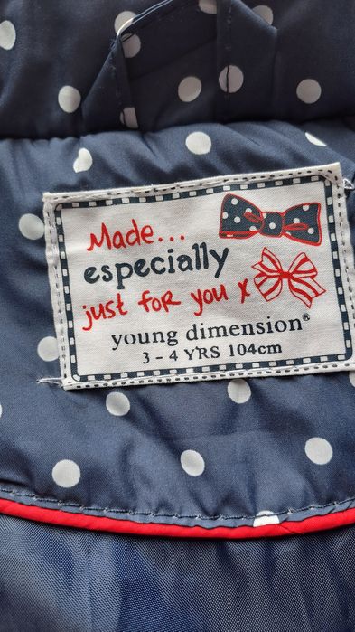 Kamizelka dla dziewczynki r.104