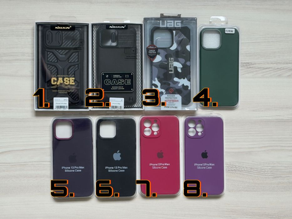 Противоударные,силиконовые чехлы на iPhone 13 Pro Max,чохли на айфон 13 Про Макс