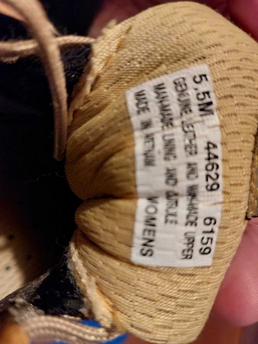 Ténis Timberland – Número 36 - Cinzento e amarelo – Rapariga Mulher