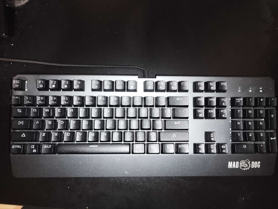 Klawiatura gamingowa mechaniczna 100% mad dog gk900